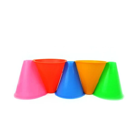 20 Pcs/Lot Skating Cone Cup for Inline Skating / Roller Skating FSK Slalom Trainning Competition