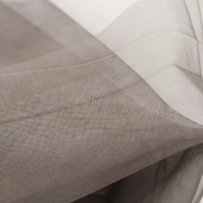 BLOCK EMF 100% Silver Fiber Mesh Transparency Fabric Used For Hometextile