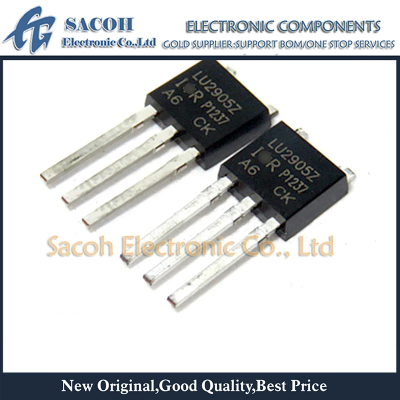 

Refurbished Original 10Pcs/Lot IRLU2905Z LU2905Z IRLU2905 LU2905 TO-251 42A 55V MOSFET