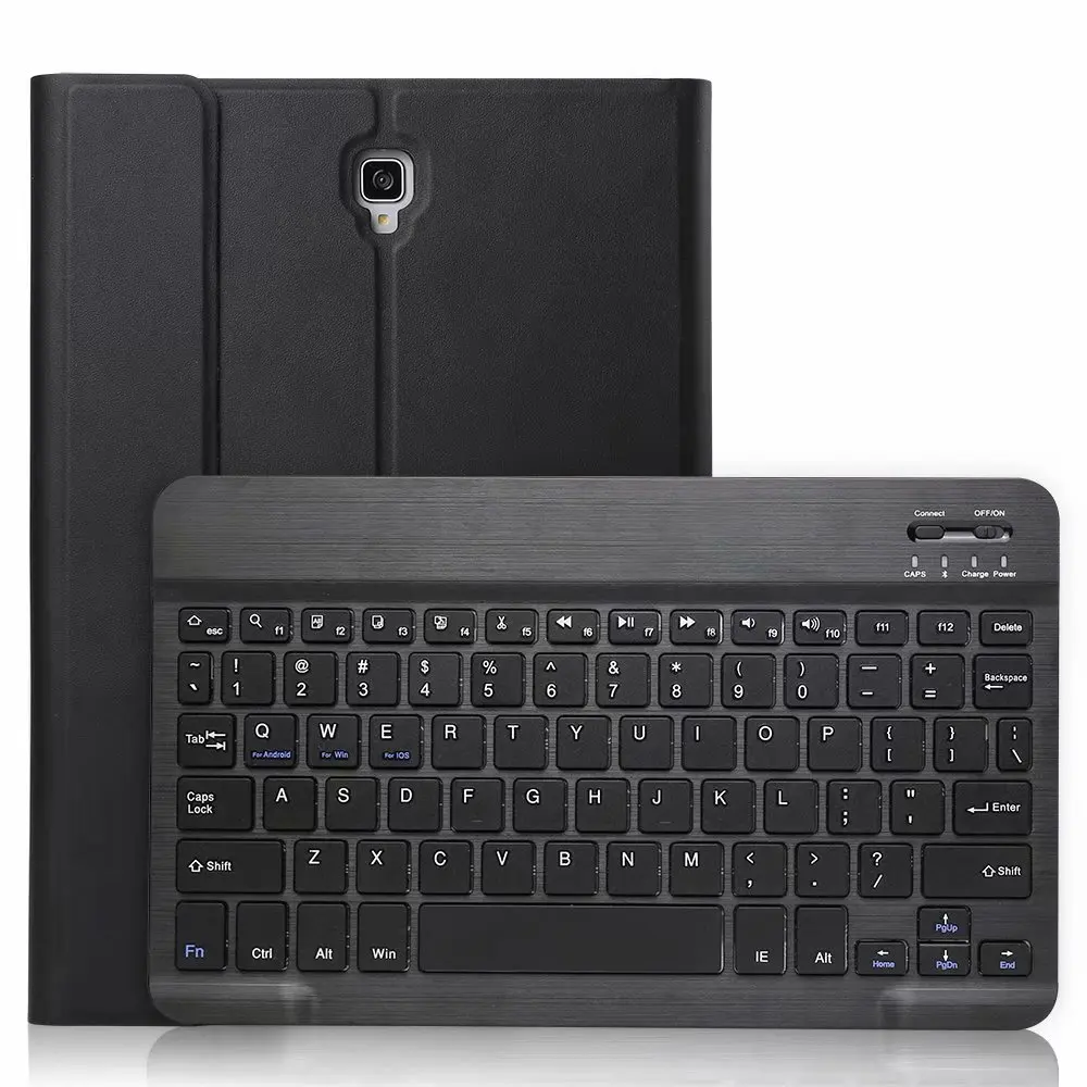 Imagem -02 - Capa Protetora para Tablet com Teclado Bluetooth Proteção em Headphone sem Fio para Samsung Galaxy Tab a sm T590 T595 T597 2023