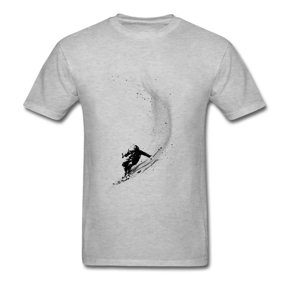 Snowboards Surfer Powder Design Tops Shirts Leisure Tops & Tees Adult Short Sleeve New T Shirts Funny White Brand Tops T-Shirt