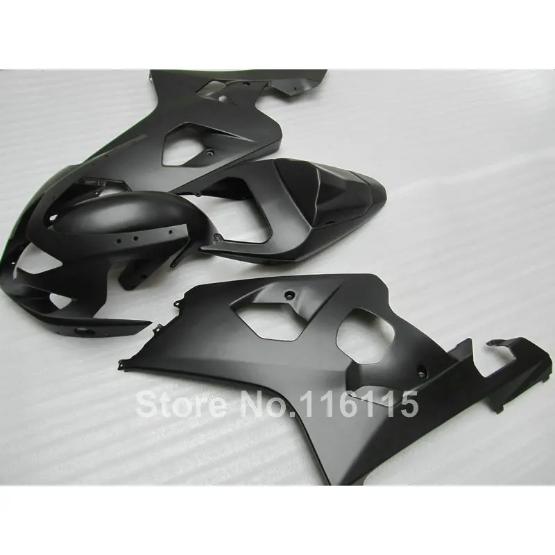 Top quality fairing kit for SUZUKI GSXR 600 750 K4 K5 2004 2005 fairings GSXR600 GSXR750 04 05 all matte black A67