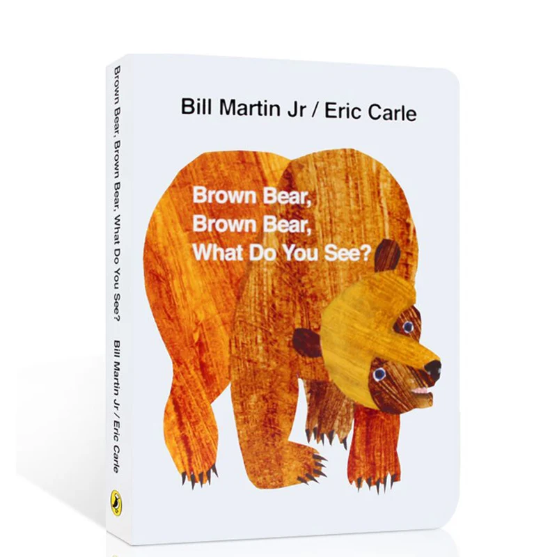 best selling books Brown Bear what do you see english picture books for kids baby gift