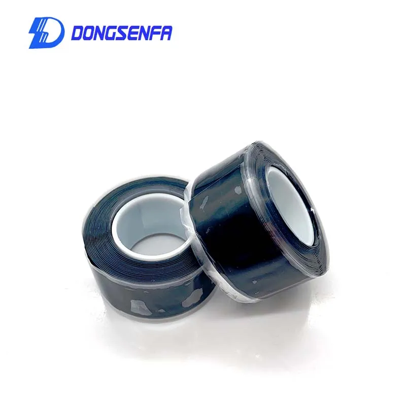 DONGSENFA Universal Waterproof Black Silicone Repair Tape  Strong Pipeline Seal Repair Tape Bonding Home Water Pipe Repair Tape