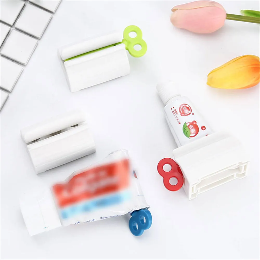 Multi-Function Toothpaste Squeeze Facial Cleanser Squeeze Manual Toothpaste Clip Cleaning Supplies Toothpaste Companion Squeezer