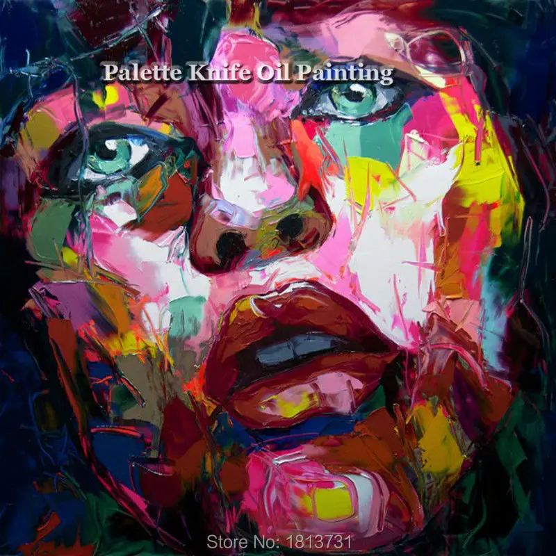 

Ручная роспись Франсуаза нилли палитры нож портрет уход за кожей лица картина маслом игрушечный персонаж из мультфильма; Канва стены искусства picture15-8