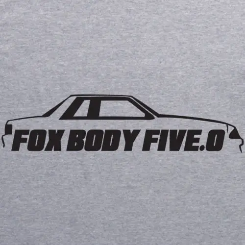 Men 2019 T-Shirt Classic American Car Fans Mustang Foxbody 5.0L T-SHIRT COUPE HATCHBACK Shelby notch LX GT cobra v8 Casual Men