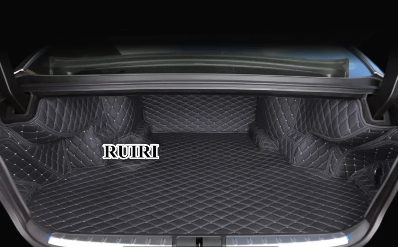 High quality! Special car trunk mats for Lexus LS 350 500 2018 waterproof boot carpets cargo liner for LS500 2019,Free shipping