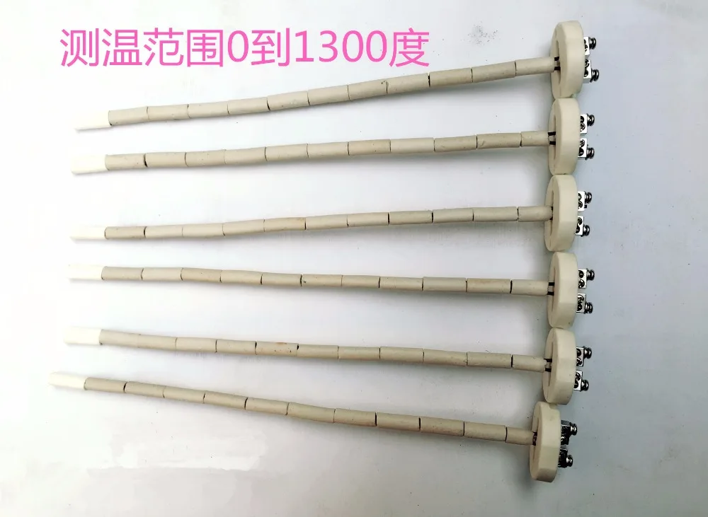 

Thermocouple Core WRN-010 High Temperature Resistance Furnace Sensor DO2mm L=225-800mm Furnace Thermocouple K type CERAMIC CORE