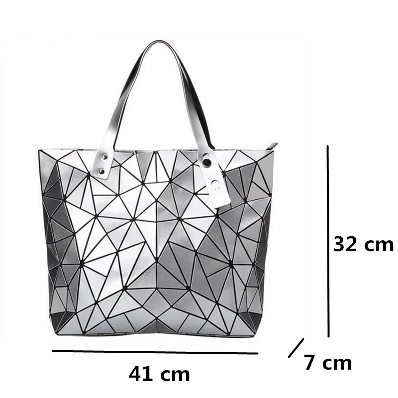 Bolso de hombro de lujo para mujer, bolsa con asa superior y holograma geométrico, de diseñador, Bao 2024, gran oferta