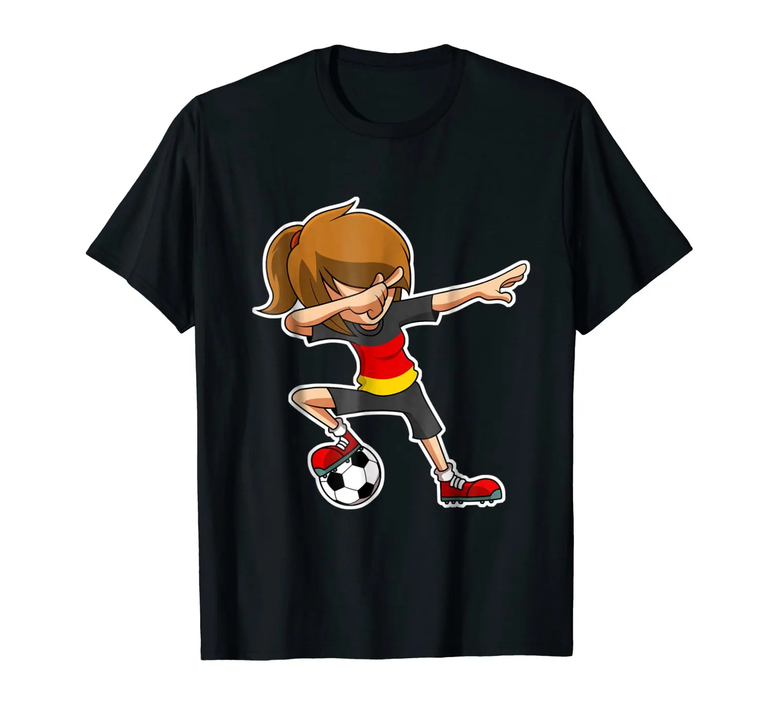 Tshirt Brand 2019 Cool T-Shirts Designs Best Selling Men Dabbing Soccerer Girl Germany Shirt, German Flag Jersey Muscle Shirt