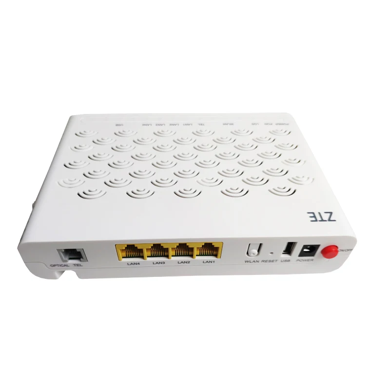 ZTE F660 GPON 6.0 version ONT 1GE+3FE+1POTS+USB+WIFI FTTH  Optical Network Terminal English version