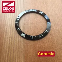 40mm Luminous ceramic watch bezels  inserts for RLX Rolex sea-dweller deepsea 116660 98210 watch bezel loop replacement parts