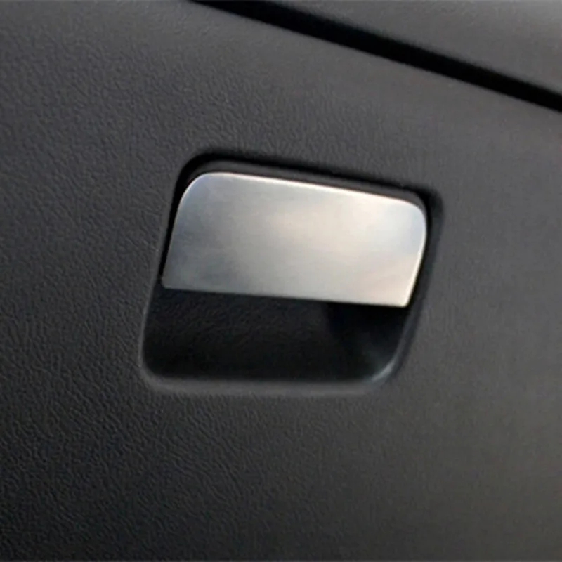 

For Mitsubishi Outlander ASX 2013 2014 Car Storage Box Handle Affixed Stickers Special Stainless Steel Modified Trim 1pc