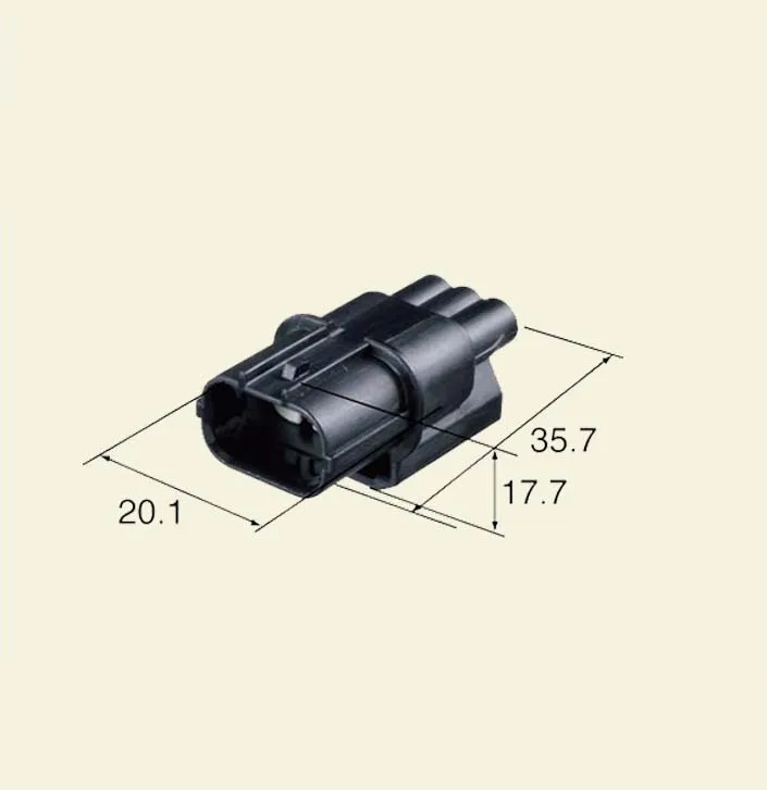 

For sumitomo 3 pin HX .040 male waterproof automotive connector 6188-4739