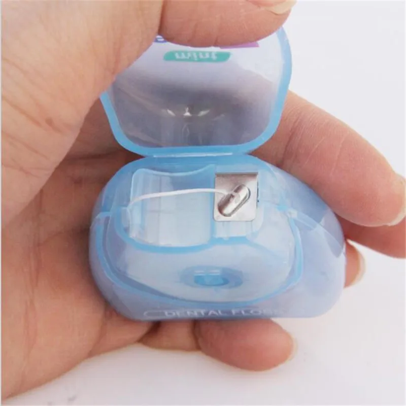 1Box 50m Dental Floss Teeth Clean Interdental Brush Tooth Picks Oral Hygiene Tool Flosser String Dentistry Materials