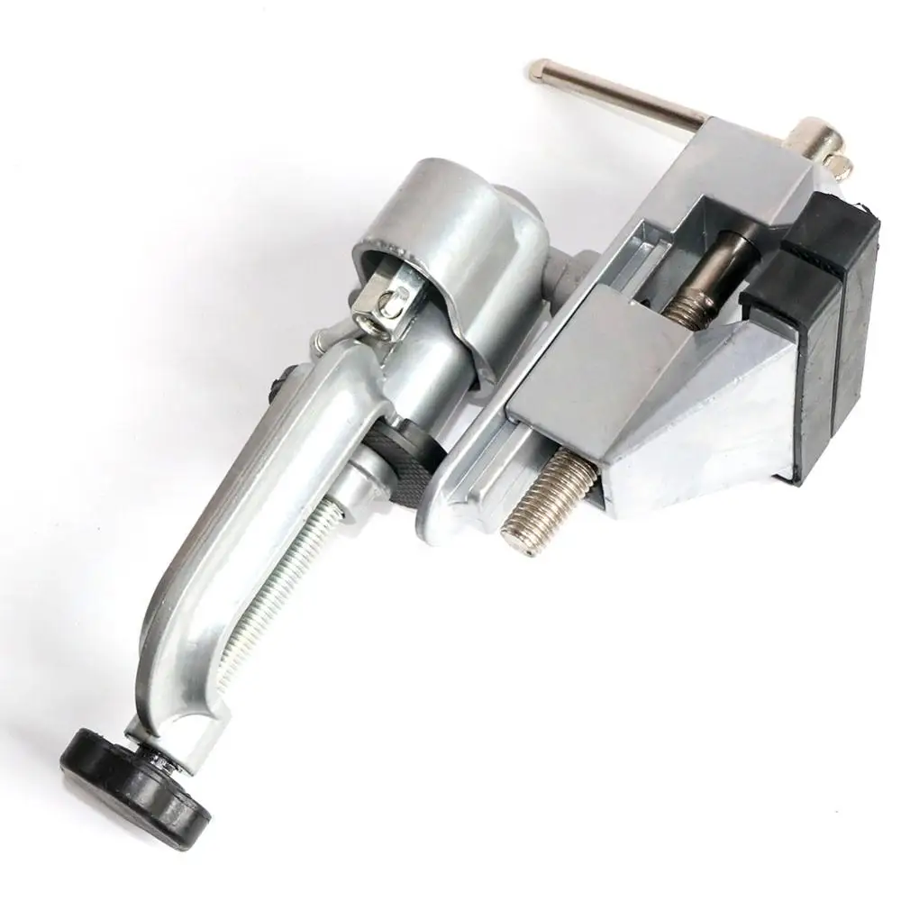 360 Degree Rotating Universal Table Vise Bench Aluminium Alloy Clamp Multifunction 2 in 1 Mini Table Vise Dremel accessories