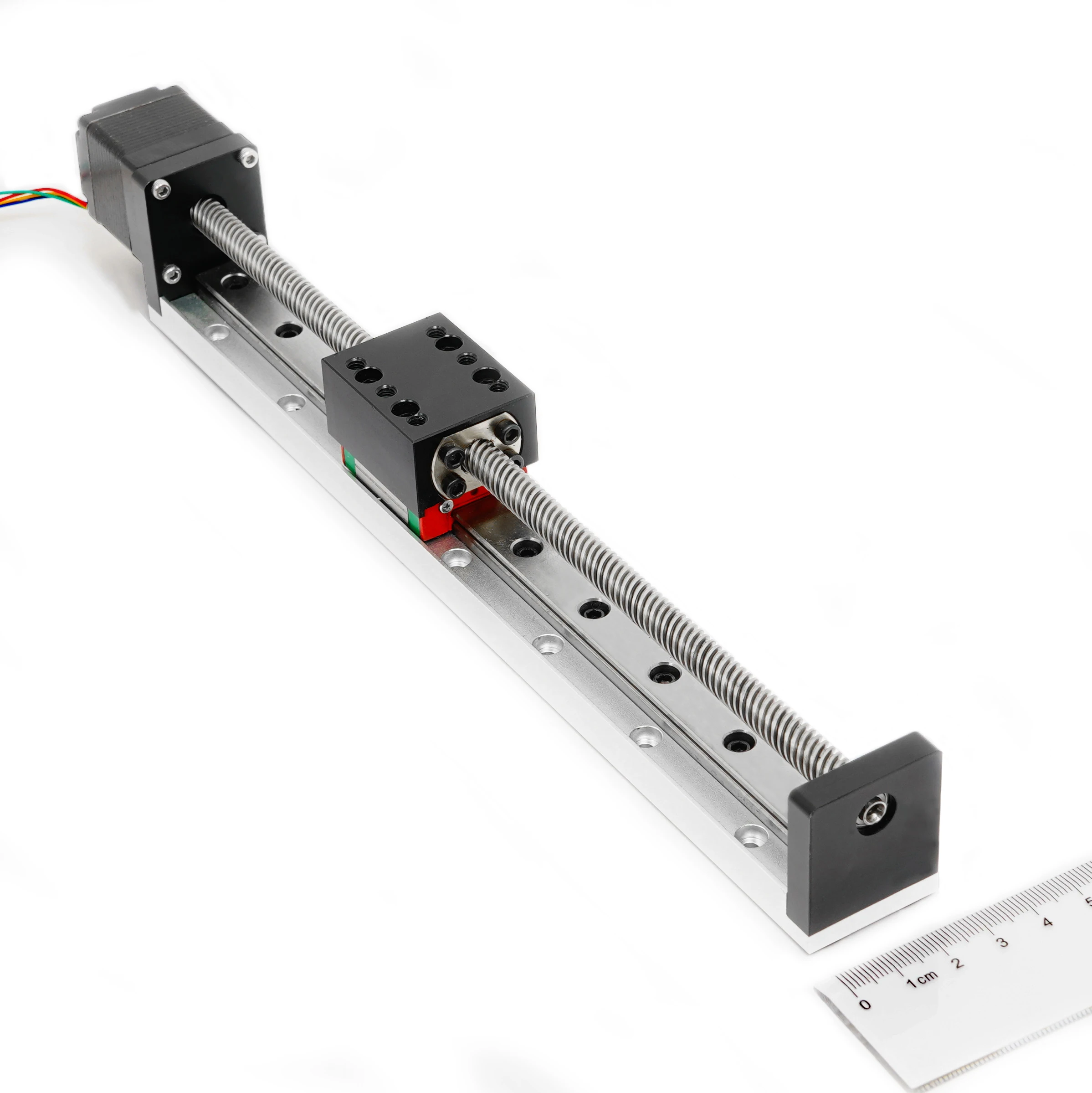 wholesale compact 30mm rail width miniature linear module slide table low speed 1-axis guideway for light loads