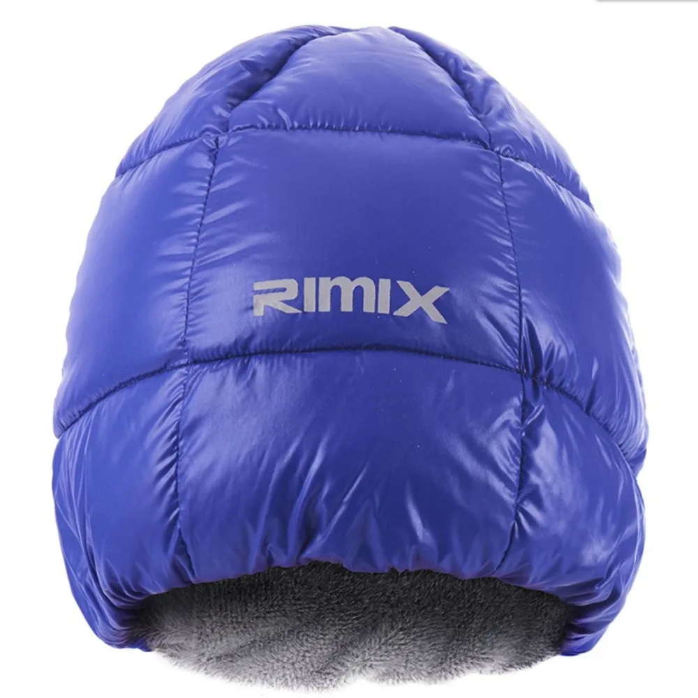 RIMIX Winter Warm Down Hat Weight Outdoor Sport Cap Comfortable Protective Antifreeze For Skiing Climbing Hiking Snowboarding