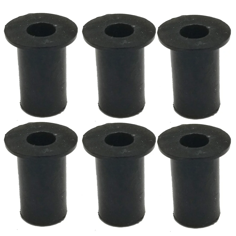6/12pcs M5 Kayak Rubber Well Nuts Blind Fastener Rivet Fishing Kayak Accessories Nuts Windscreen Wellnuts