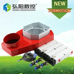 Engraving Machine Vacuum Cover 9KW Air-cooled Automatic Tool Change Spindle Vacuum Cover Engraving Machine Accessories