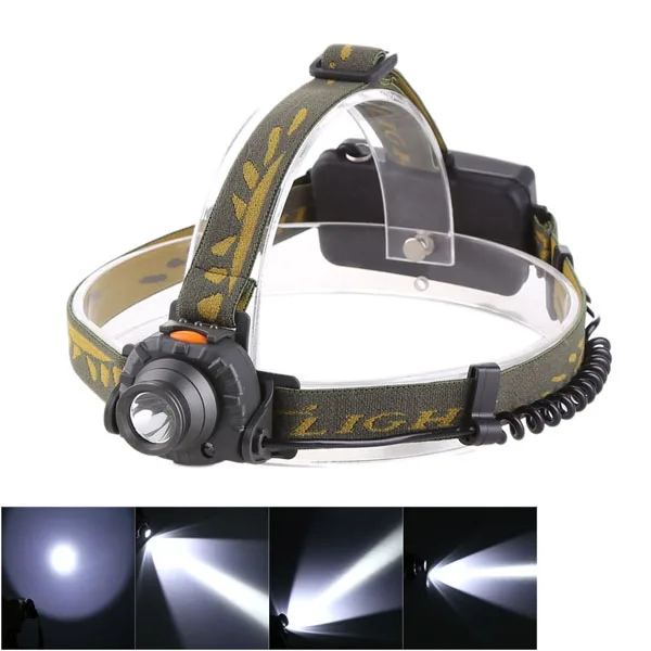 100M Distance Head Lamp 18650 or 3XAAA Battery 1200 Lumens LED IR Sensor Headlight Headlamp Lantern Flashlight Outdoor Camping