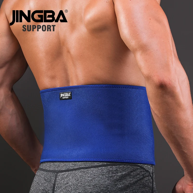 JINGBA SUPPORT Professional Adjustable Waist trimmer Slim fit Abdominal Waist sweat belt Waist back support belt Fitness