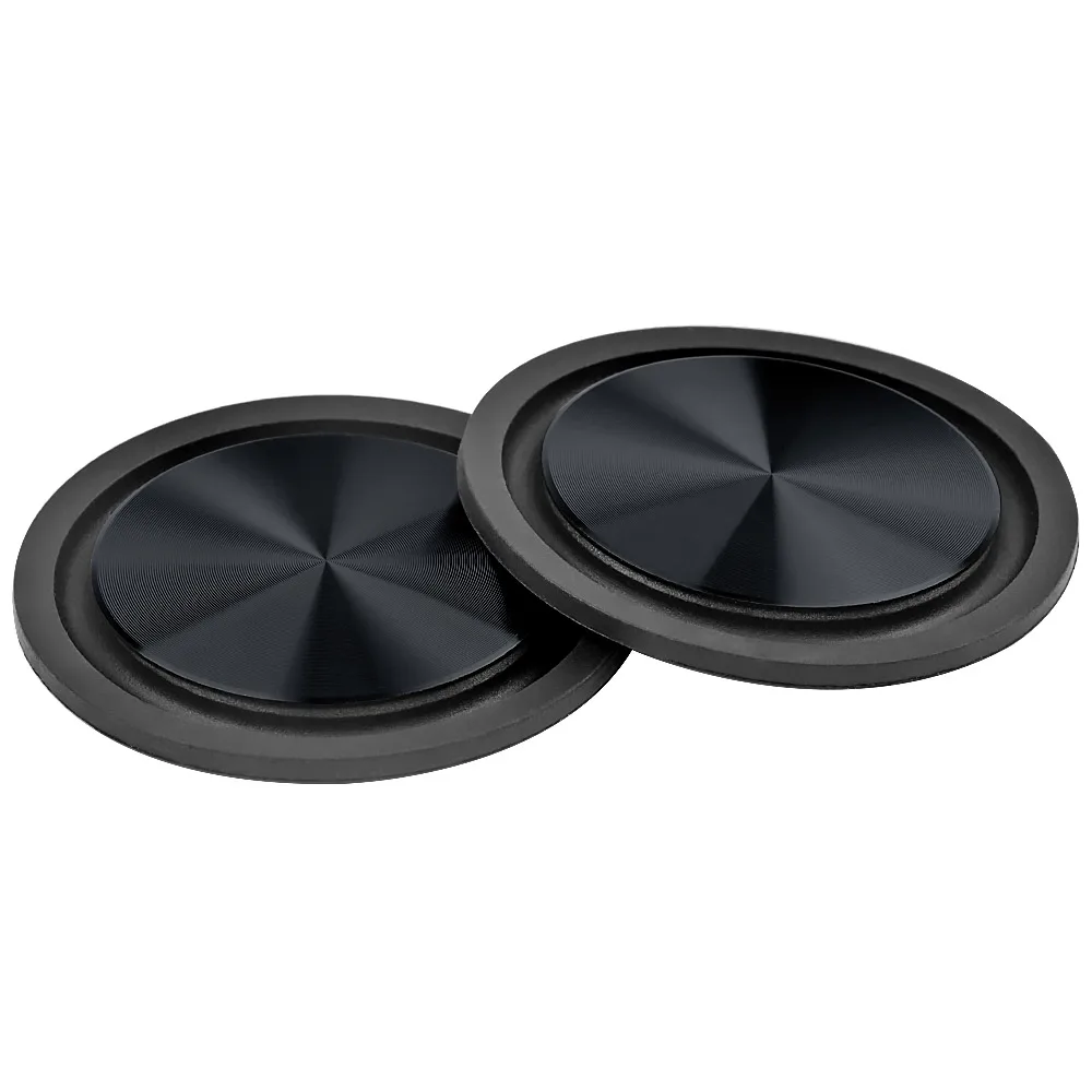 AIYIMA-Radiador de graves para altavoz, placa de goma para altavoz de graves, Subwoofer auxiliar, vibración pasiva, 61MM, 2 unidades