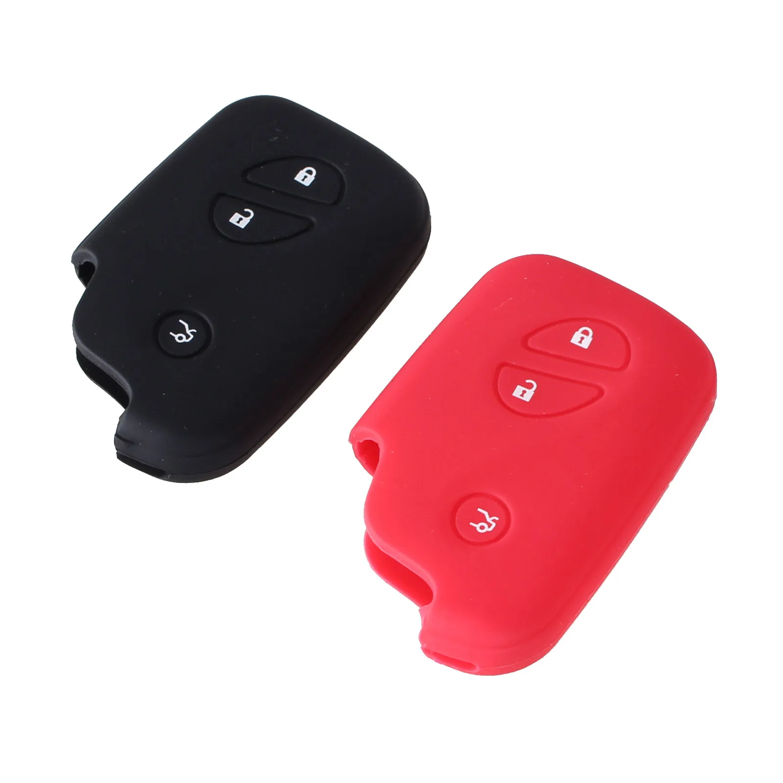 KEYYOU Silicone Car Key Case Key Case Cover For Lexus CT200h ES 300h IS250 GX400 RX270 RX450h RX350 LX570 Key Cover Car-styling