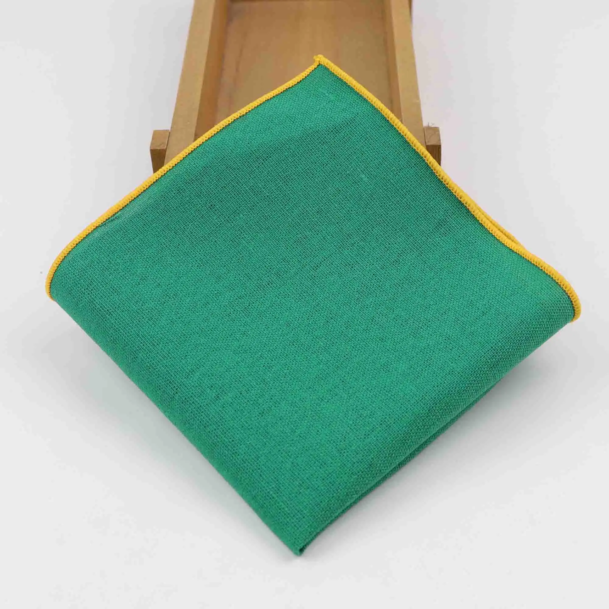 Men's Solid Cotton Handkerchiefs Pocket Square