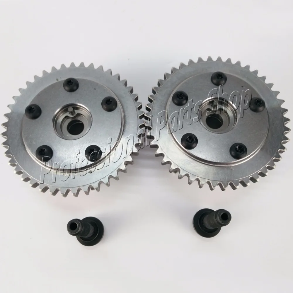 Pair Variable Timing Cam Phaser VVT Actuator For Ford 4.6L 281 5.4L 330 3V F-150 3R2Z6A257DA 3R2Z-6A257-DA 917-250