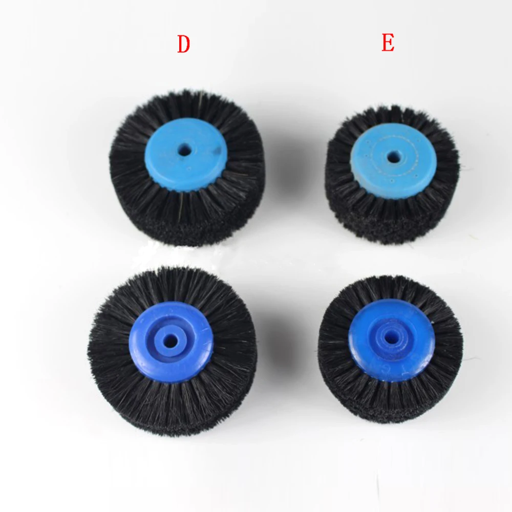 1PCS White Black Bristle Brush Polishing Wheel Brush for Polishing Tool Accessories Abrasive Brushes 3C/4C