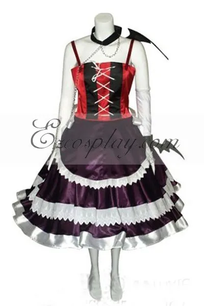 Rosario + Vampire Moka Vampire Dress Cosplay Costume E001