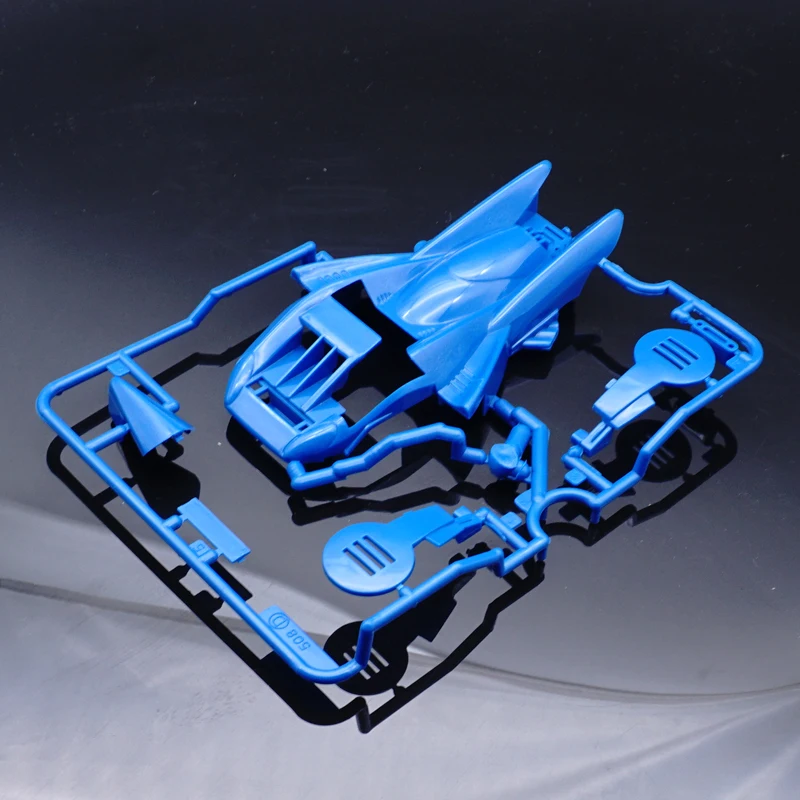 MINI 4WD self-made tamiya parts strato vector cowl shells blue clear and clear blue 1 pcs price MJ MODEL