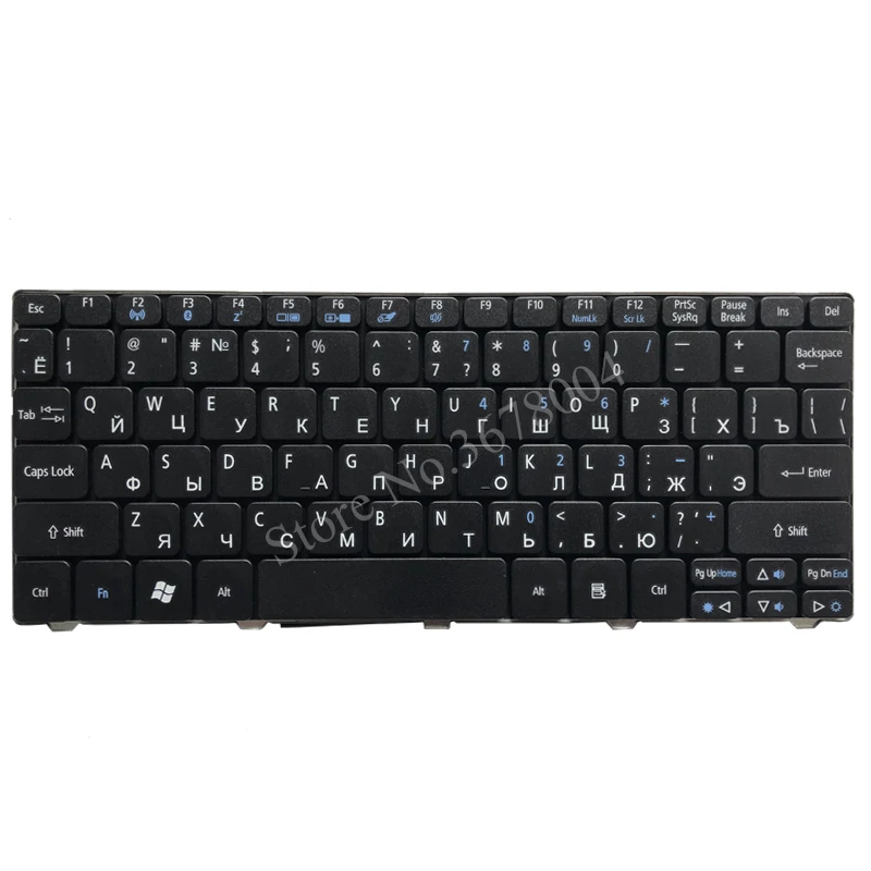 Russian RU Keyboard for Gateway Mini LT21 LT25 LT27 LT28 LT2100 LT32 FOR Packard Bell Dot SPT SE 723 SE2 S-E3 S E2 SE3 SC Black