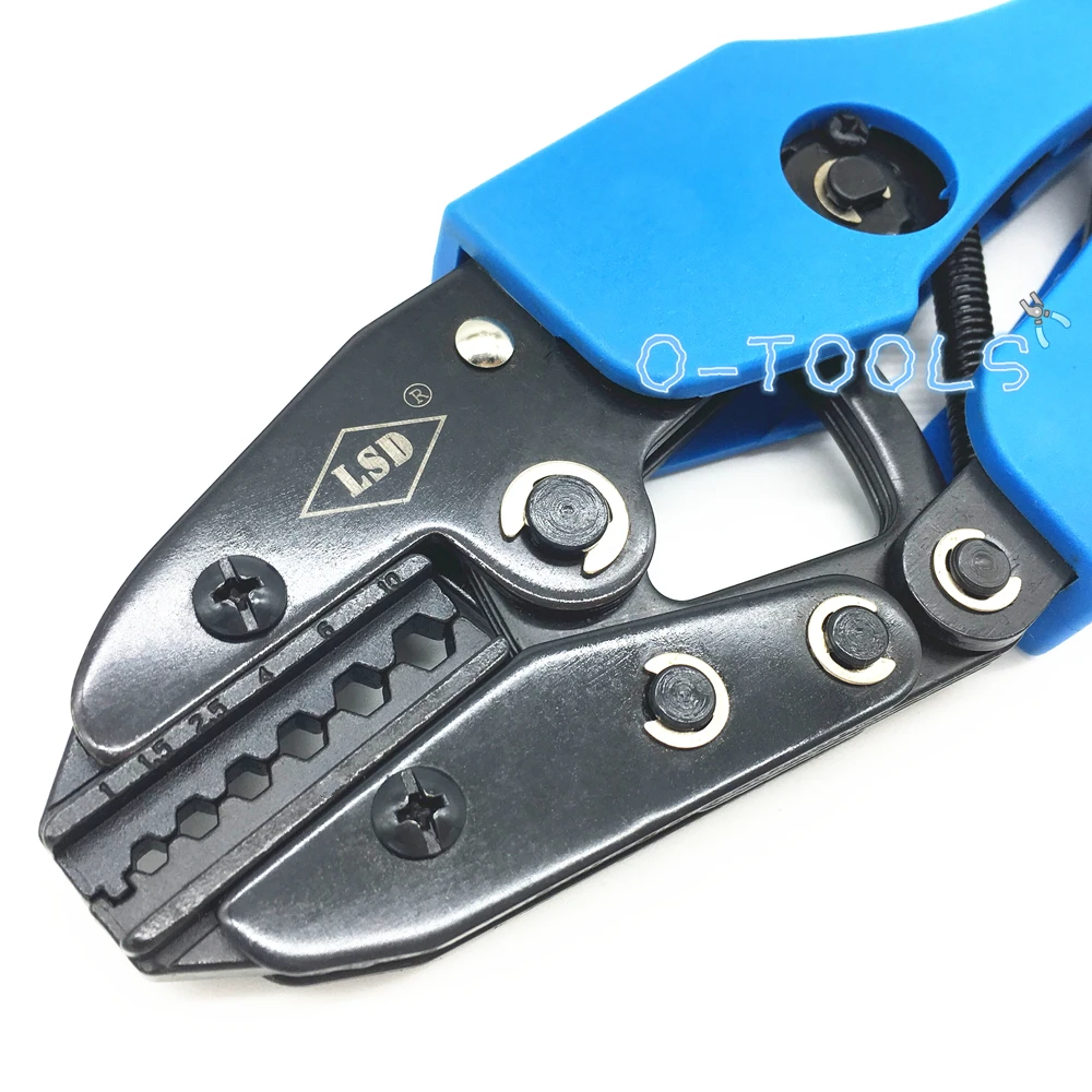 AN-110TX Non-insulated terminal crimping tool 22-8AWG hexagonal crimper pliers for electrical wire naked connector