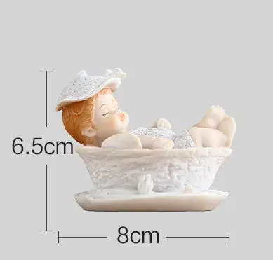 Mold Silicone Cute Baby Lying On The Bathtub Soap Molds Candle Mold Cake Decorating Tools Fondant Cake Decorations Moulds PRZY