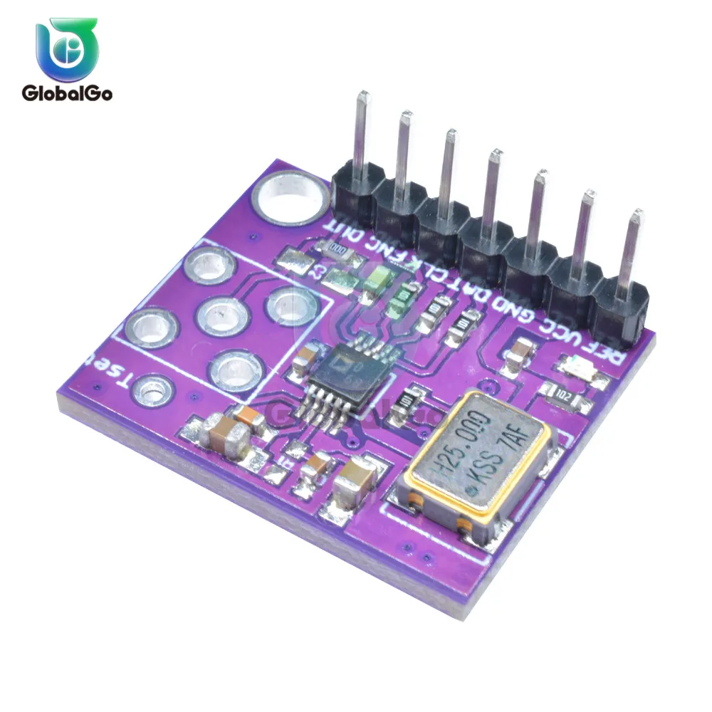 AD9833 Programmable Microprocessors Serial Interface Module Sine Square Wave DDS Signal Generator Module 7pin Connector