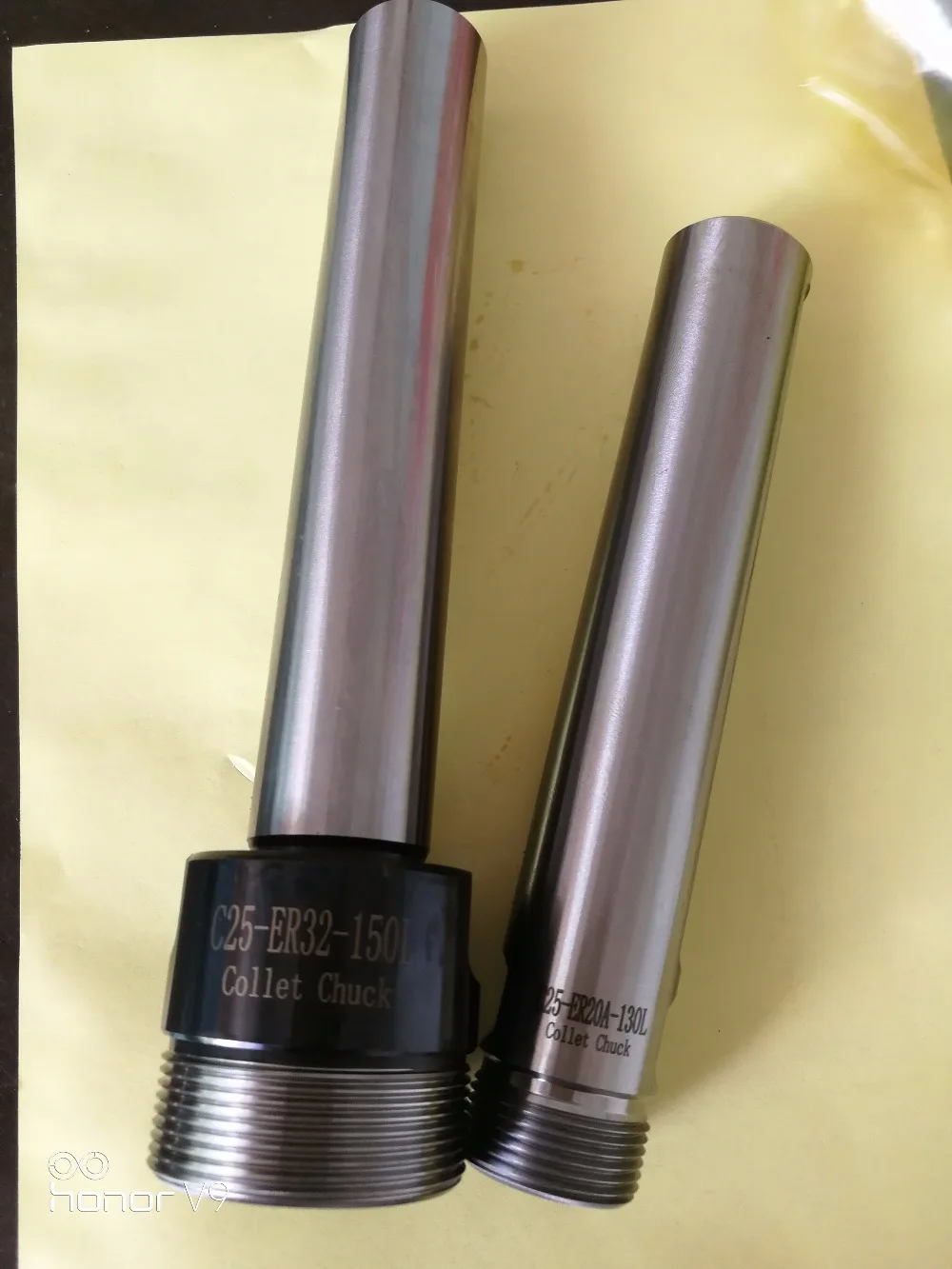 Mới 1 Cái C25 ER20A 130L M10 Thẳng Vỏ Collet Chuck 25Mm Nối Dài Toolholder, m10 Ren Drawbar CNC Cối Xay