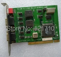 Inudstrial decision Computer DCI2K01130C PC COM PCI 2 PORT RS-232 INTERFACE CARD