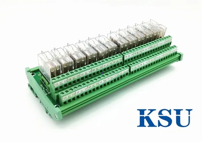 

12-way relay module multi-channel solid state relay plc amplifier board 5A DC 24V DC 12V NPN/PNP breakout