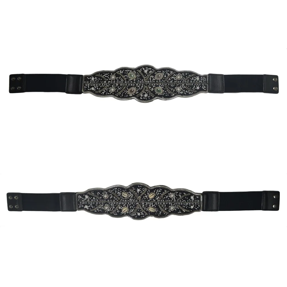 Mongolian Blet Charms Ethnic Mongolia Waist Belly Chain Inlay Natural Stone Body Handmade Mongolia Chain