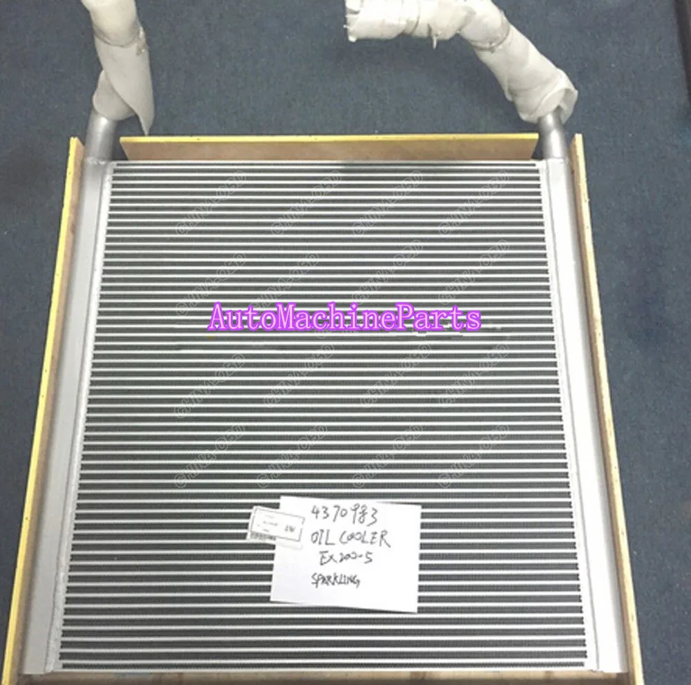 

Aluminium Hydraulic Oil Cooler 4370983 for Hitachi EX200-5 Excavator 4378370