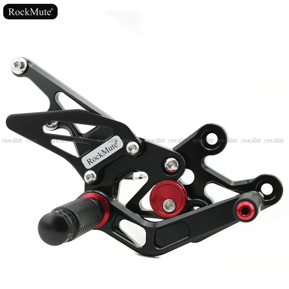 Motorcycle Rearsets For Yamaha FZ1 2006-2016/FZ8 2010-2013 Non-ABS Adjustable Footrest Shift Lever Brake Pedal Foot Peg Rear Set