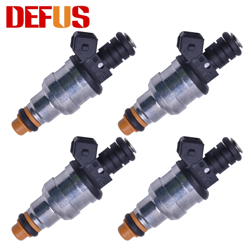 

DEFUS 4X Fuel Injectors Bico Injetor For Audi A3 A4 & VW Golf 1.8L Turbo 0280150467 06A906031F Flow Matched Injection Nozzle NEW