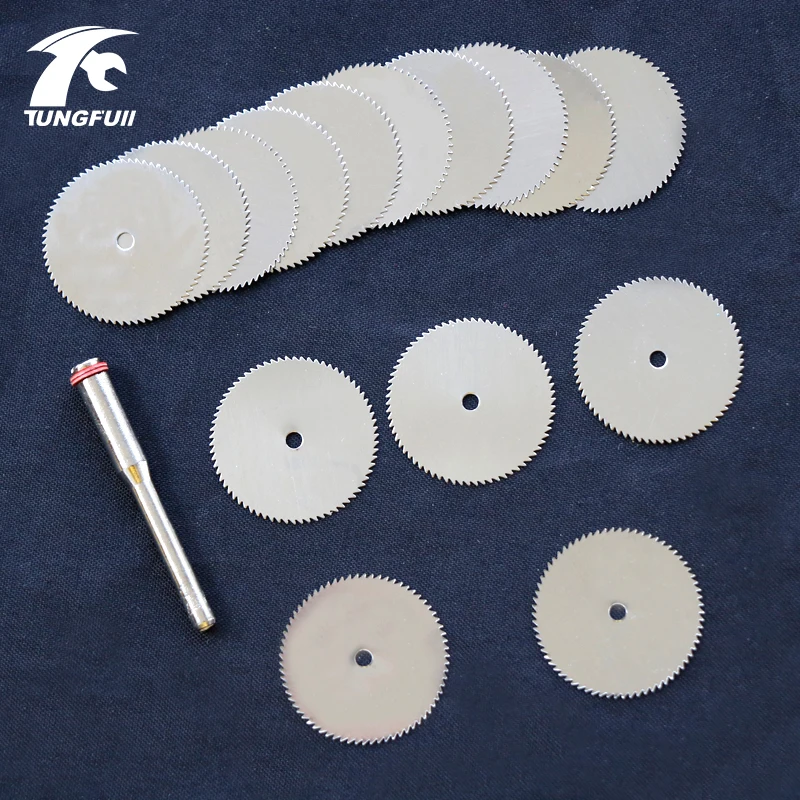 Dischi da taglio utensile rotante 22mm 25mm 32mm lama per sega per il taglio del legno disco da taglio fai da te accessori Dremel Mini trapano