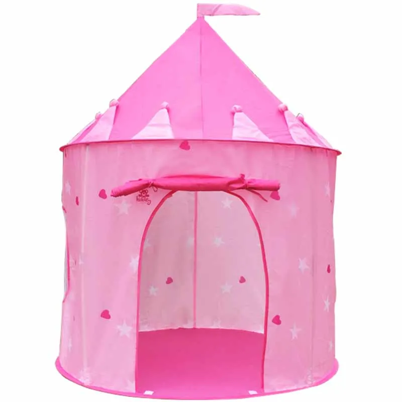 Opvouwbare Kinderen Strand Tent Baby Speelgoed Play Game House Kids Prince Castle Indoor Outdoor Toys Tenten