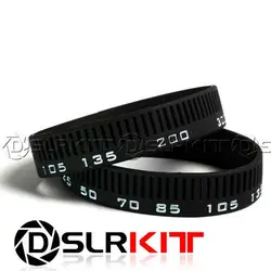 Wristband Lens Focal Length Ring / Stop Zoom Creep Silicon Latex For Photographers