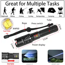 Powerful USB LED Flashlight 6500 Lumens #2