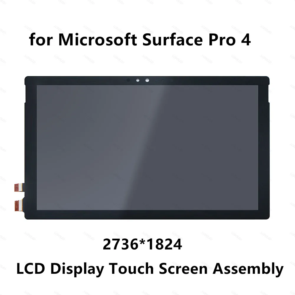 

12.3'' for Microsoft Surface Pro 4 1724 LTN123YL01-001 LED LCD Display Panel Touch Screen Glass Digitizer Assembly Replacement